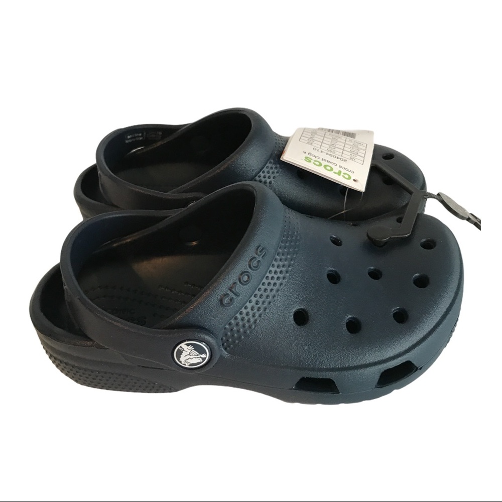 Crocs Coast Clog K 204094-410 NAVY BLUE KIDS Sz 13